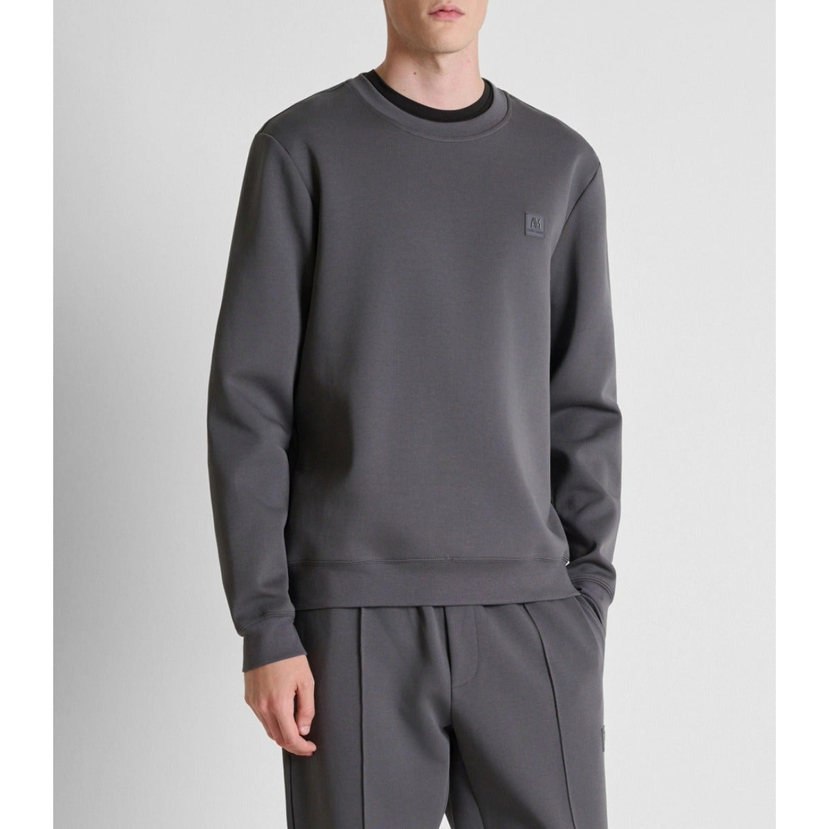 ANTONY MORATO REGULAR FIT CREW SWEATSHIRT STEEL GREY MMFL01171