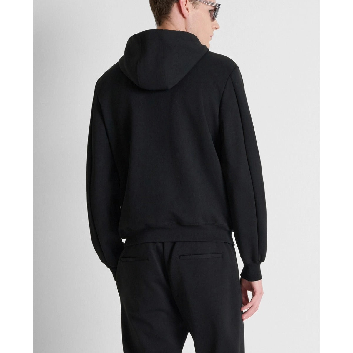 ANTONY MORATO REGULAR FIT ZIP UP HOODIE SWEATSHIRT BLACK MMFL01172