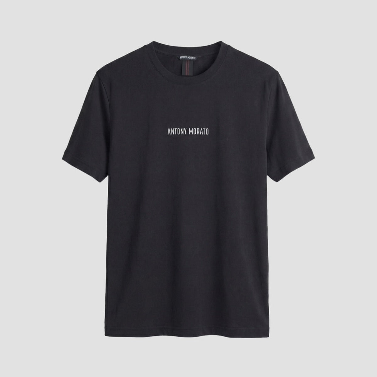 ANTONY MORATO REGULAR FIT LOGO T-SHIRT BLACK MMKS02696