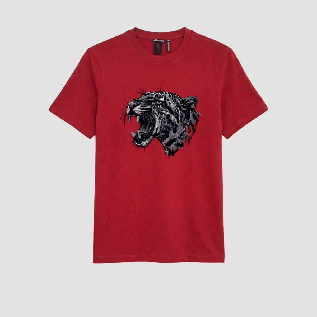 ANTONY MORATO REGULAR FIT GRAPHIC T-SHIRT RED WINE MMKS02692