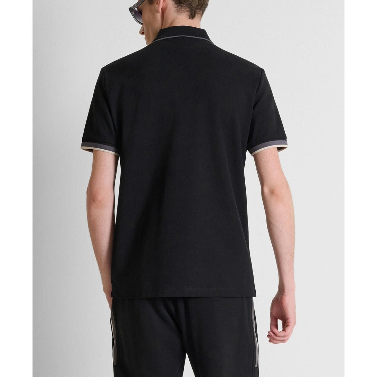 ANTONY MORATO REGULAR FIT PIQUE POLO T-SHIRT BLACK MMKS02732