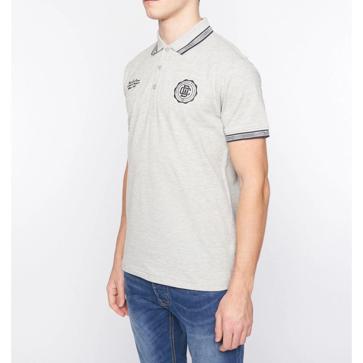 DUCK & COVER KEYAAN POLO GREY