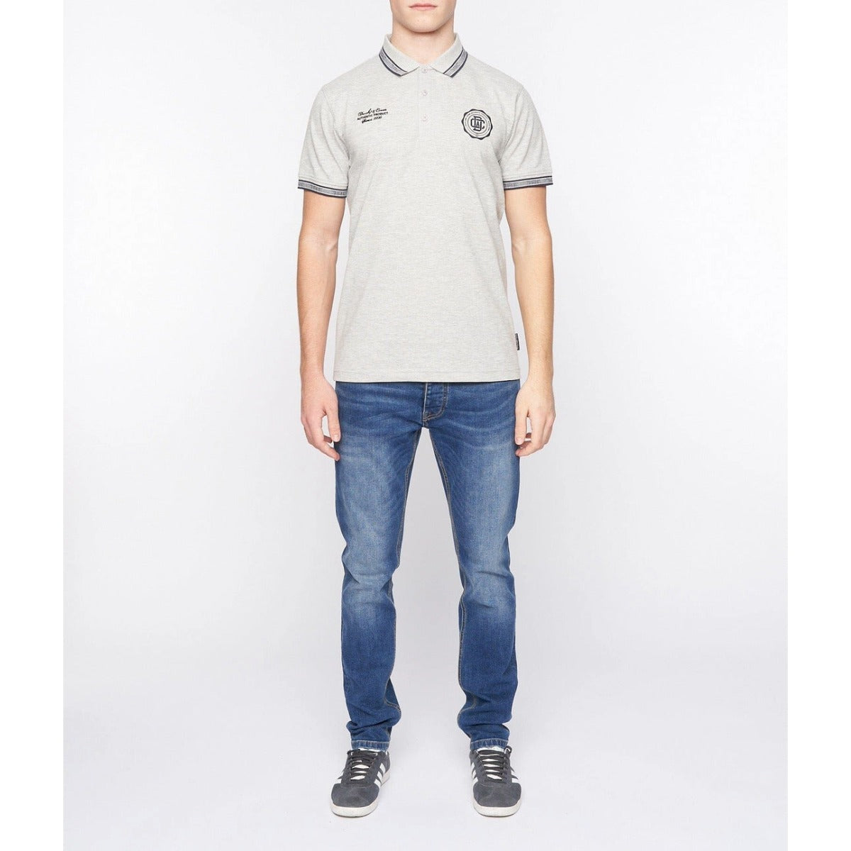 DUCK & COVER KEYAAN POLO GREY