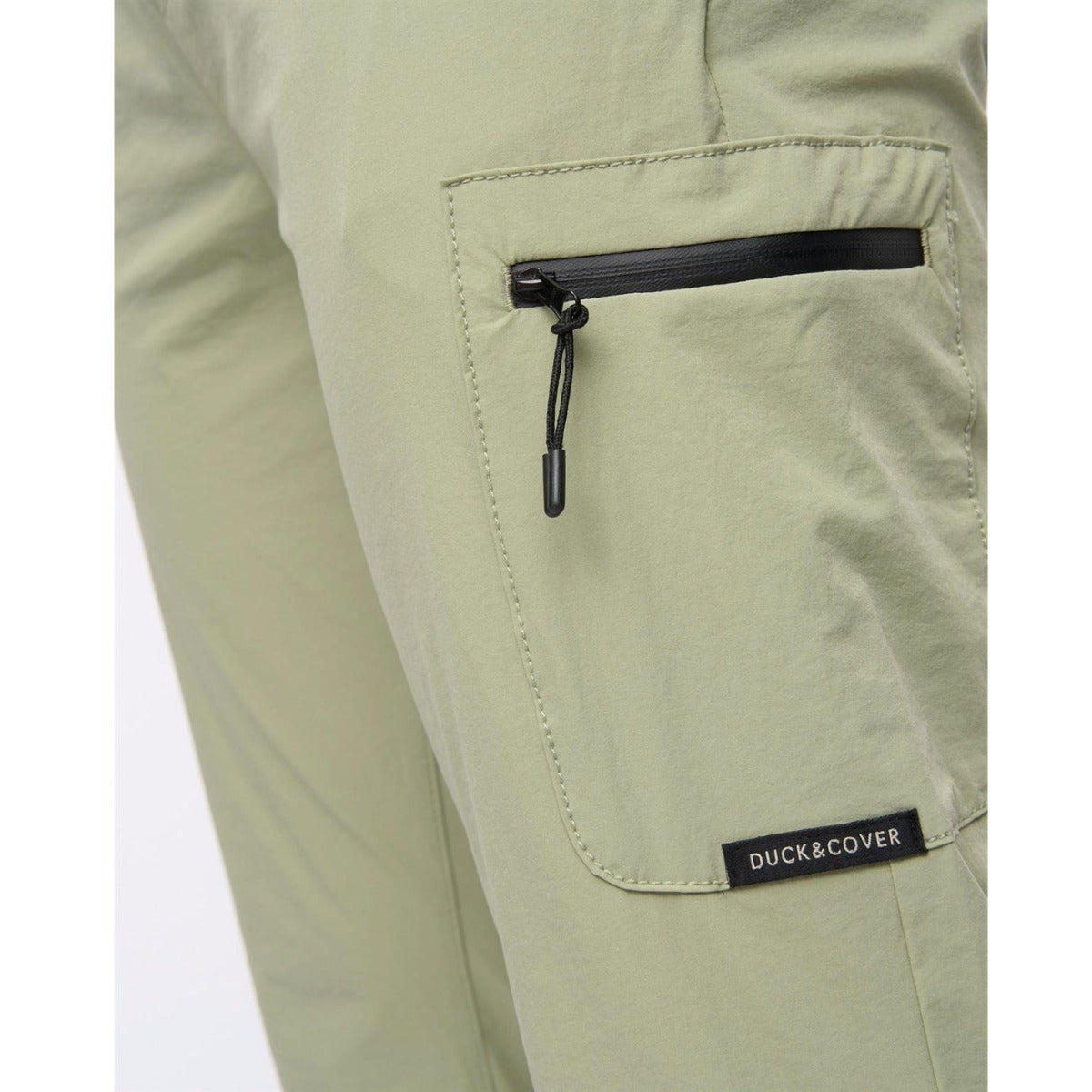 DUCK & COVER PURETORE CARGO PANTS SAGE