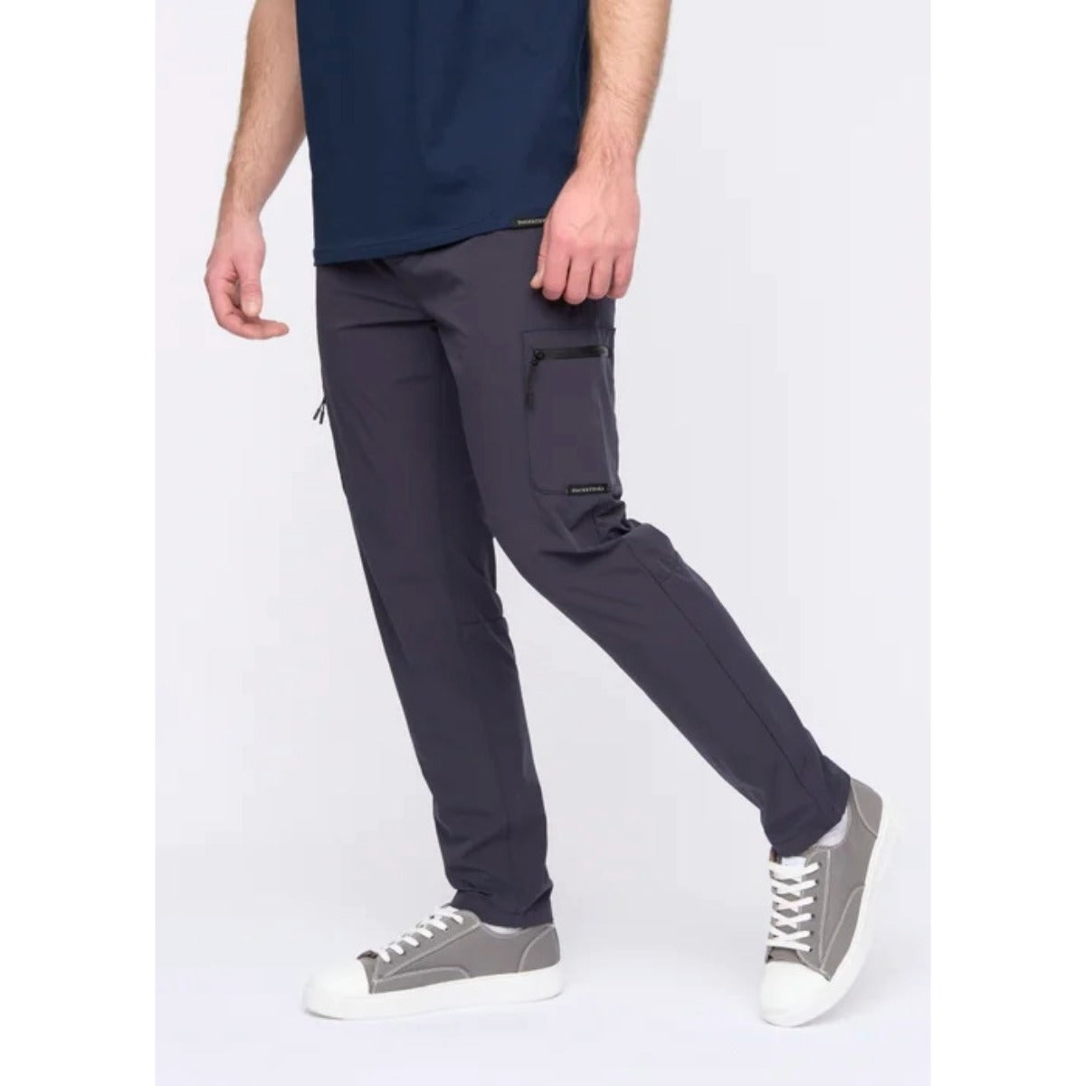 DUCK & COVER PURETORE CARGO PANTS NAVY