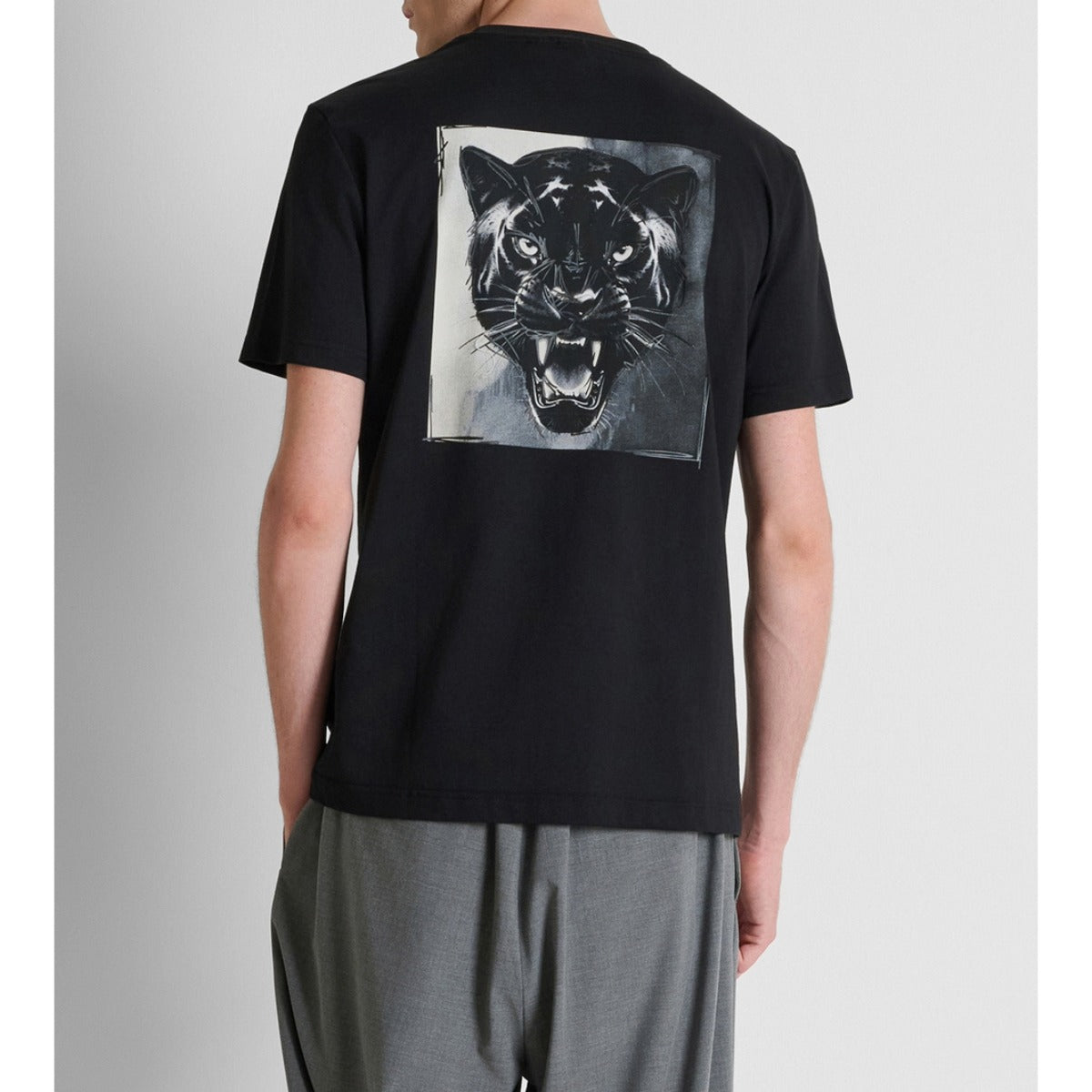 ANTONY MORATO REGULAR FIT JERSEY T-SHIRT BLACK MMKS02716