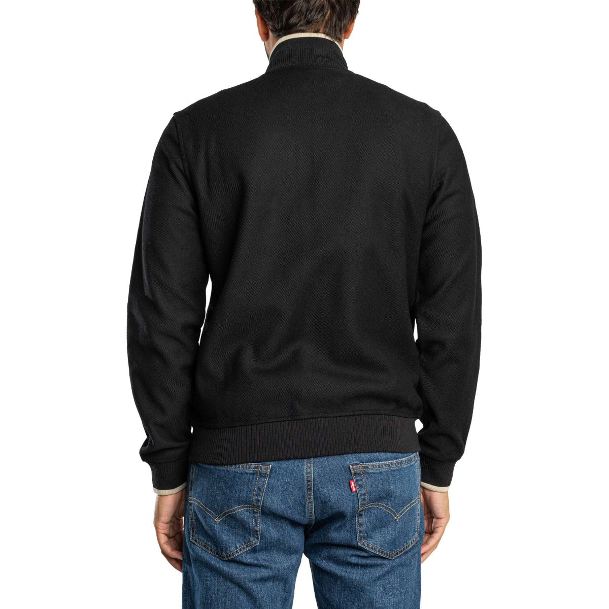 SERGIO TACCHINI GUILIO TRACK TOP BLACK