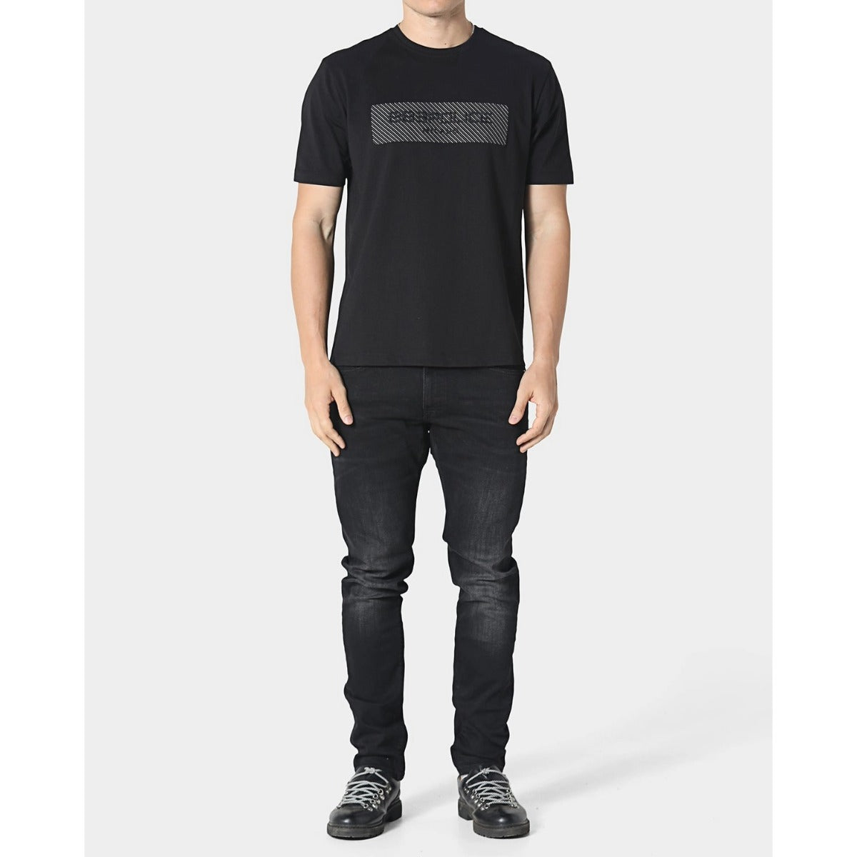 883 POLICE XANDREL T-SHIRT BLACK