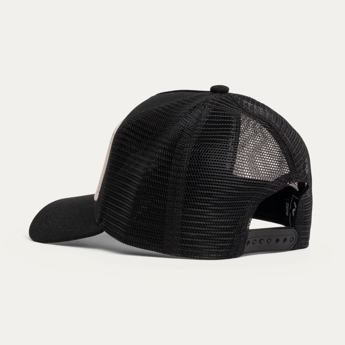 CHRISTIAN ROSE ICONIC VINYL PATCH CAP BLACK/WHITE CR011BW