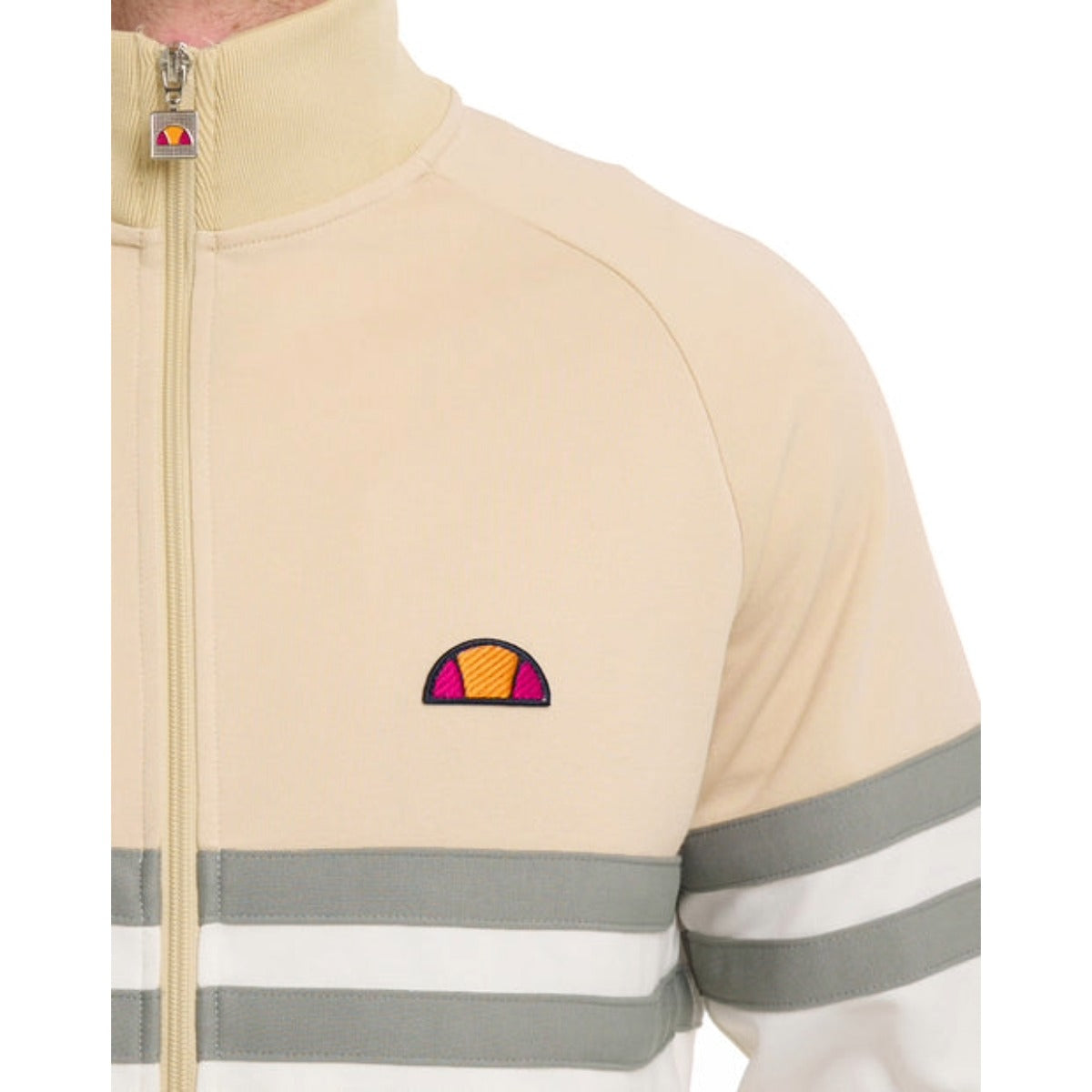 ELLESSE RIMINI TRACK JACKET OFF WHITE/STONE
