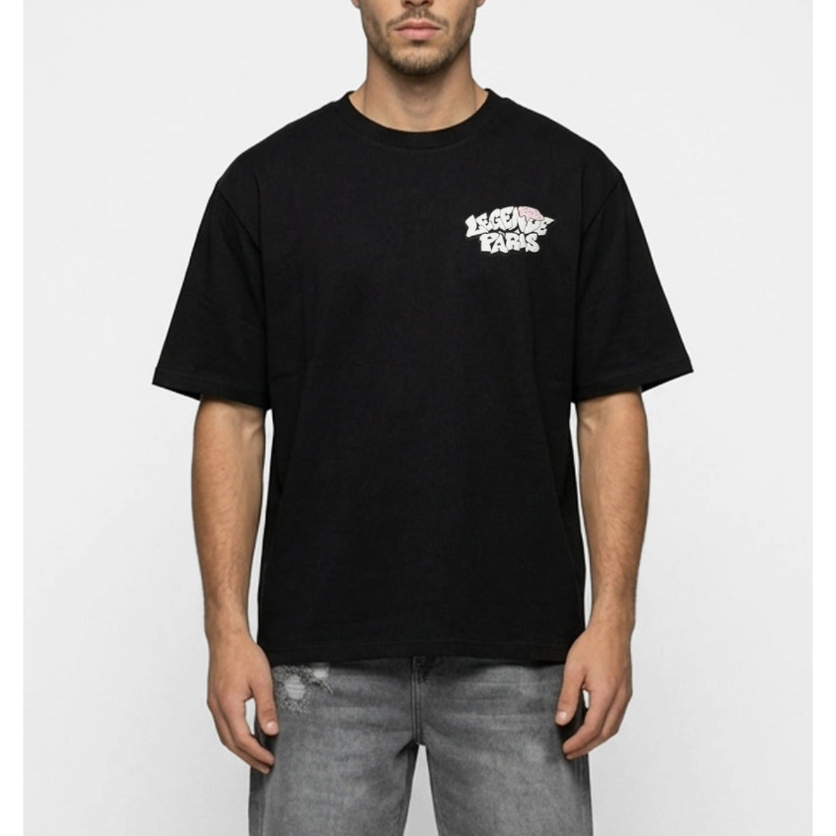 LEGENDE PARIS GAME IS RIGGED T-SHIRT BLACK