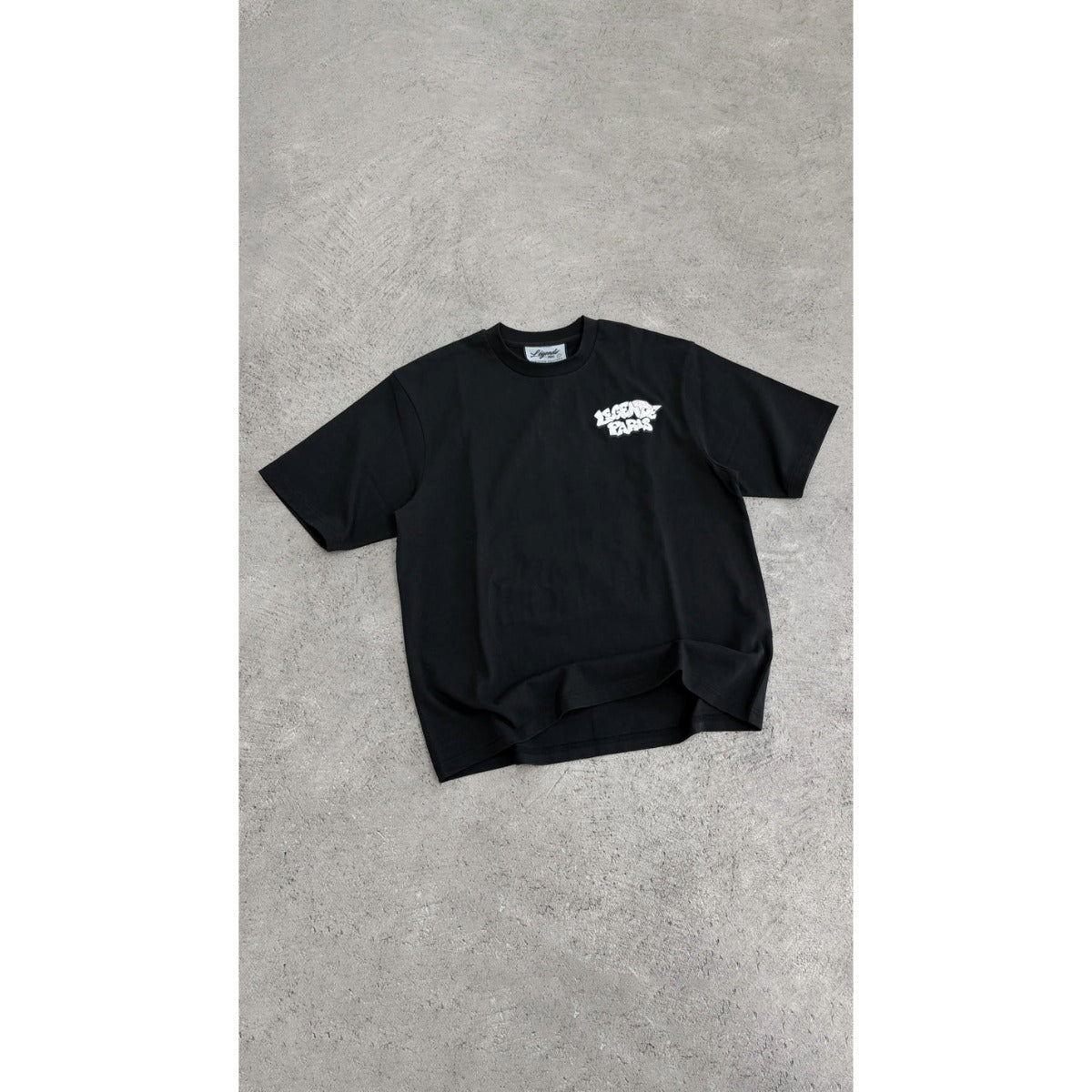 LEGENDE PARIS GAME IS RIGGED T-SHIRT BLACK