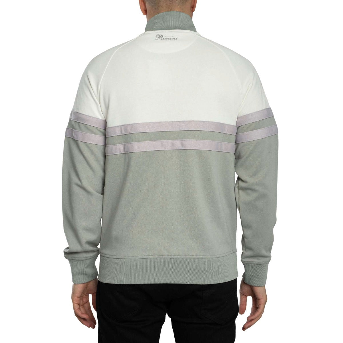 ELLESSE RIMINI TRACK JACKET SAGE/OFF WHITE