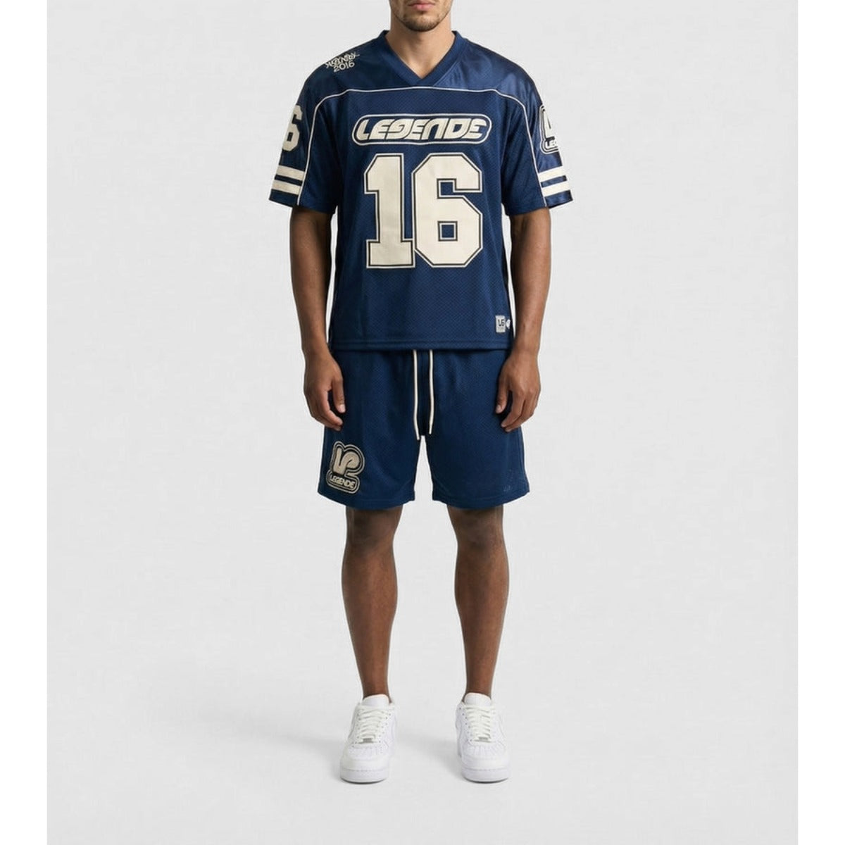 LEGENDE PARIS CORE MESH JERSEY BLUE
