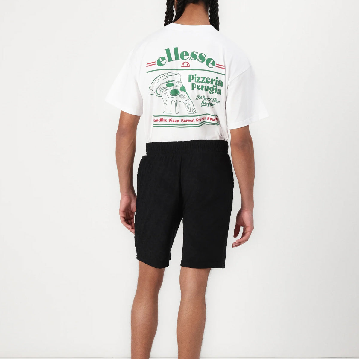 ELLESSE VIZZANO BLACK SHORTS