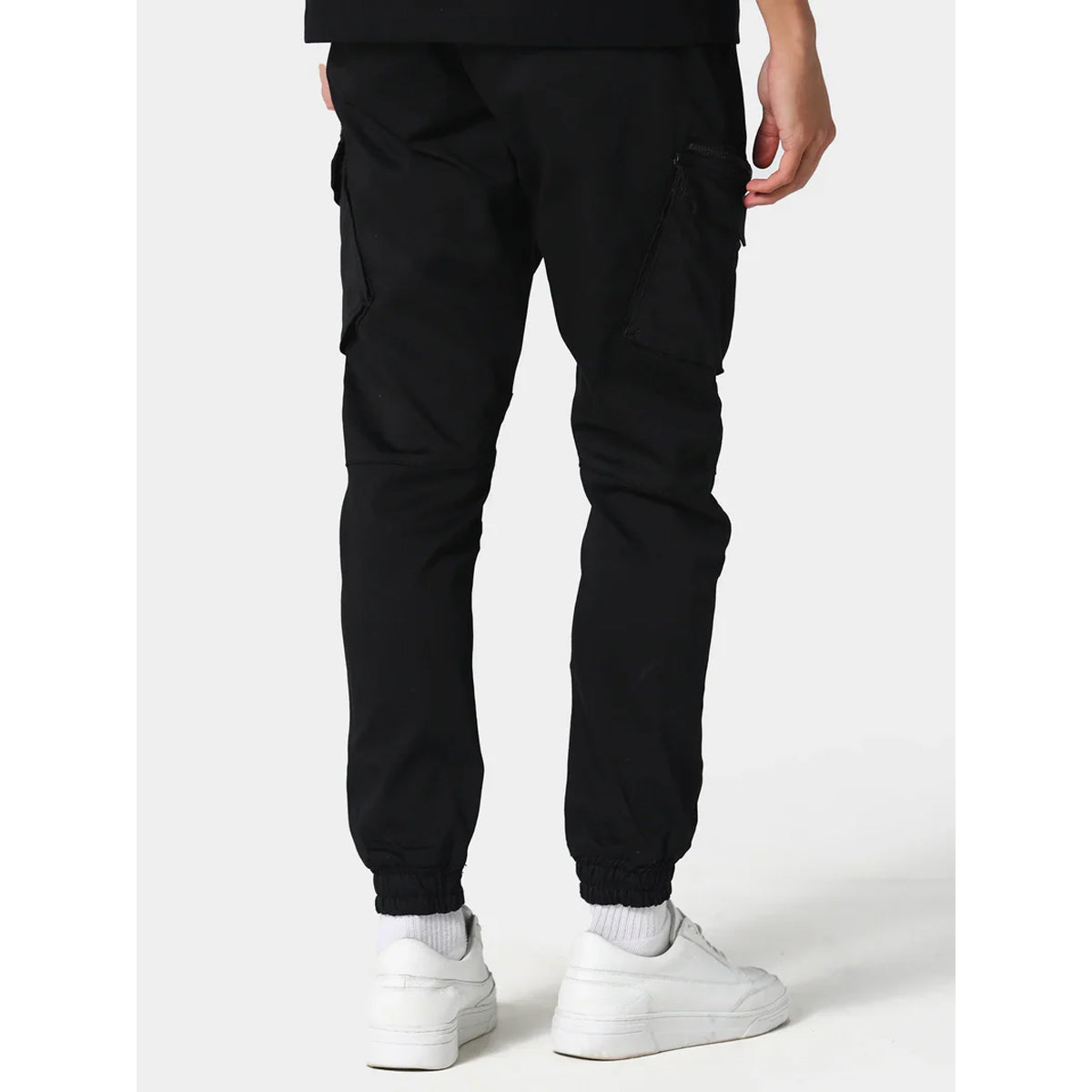 883 POLICE WARE BLACK CARGO PANTS