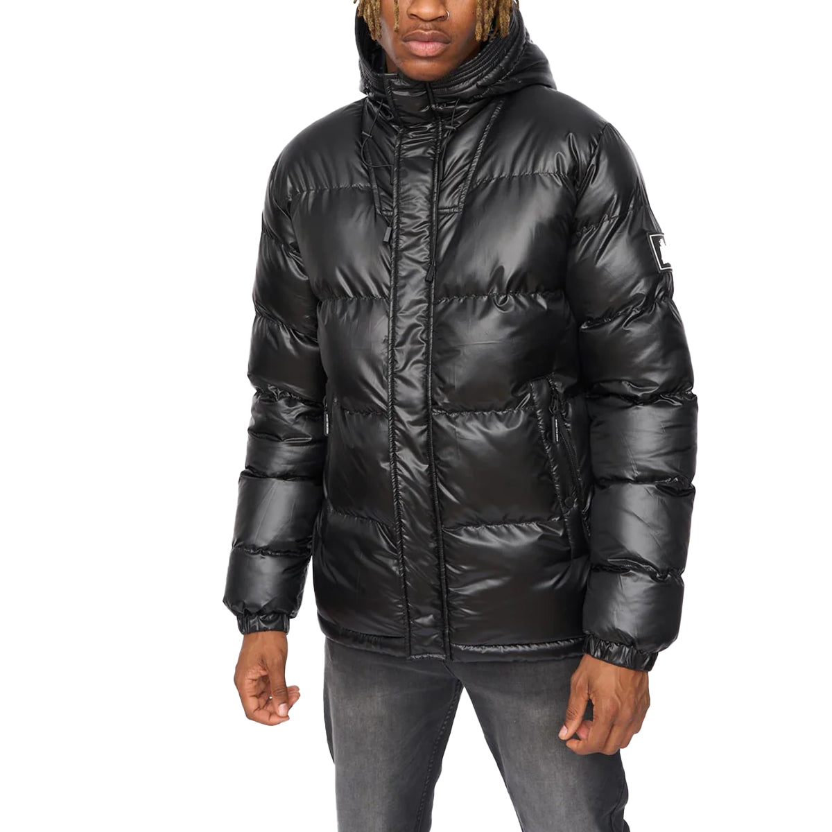 KINGS WILL DREAM WELCOME BLACK PUFFER JACKET