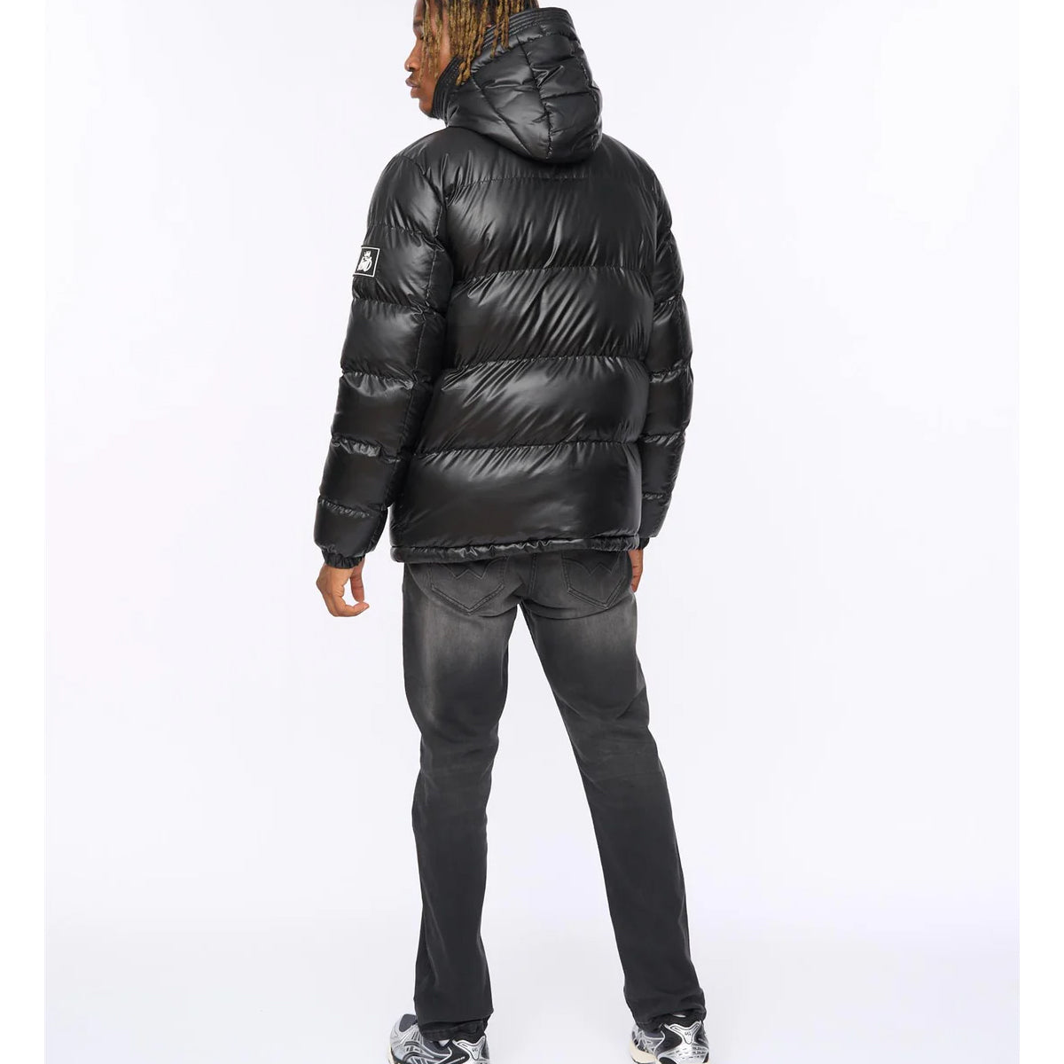KINGS WILL DREAM WELCOME BLACK PUFFER JACKET