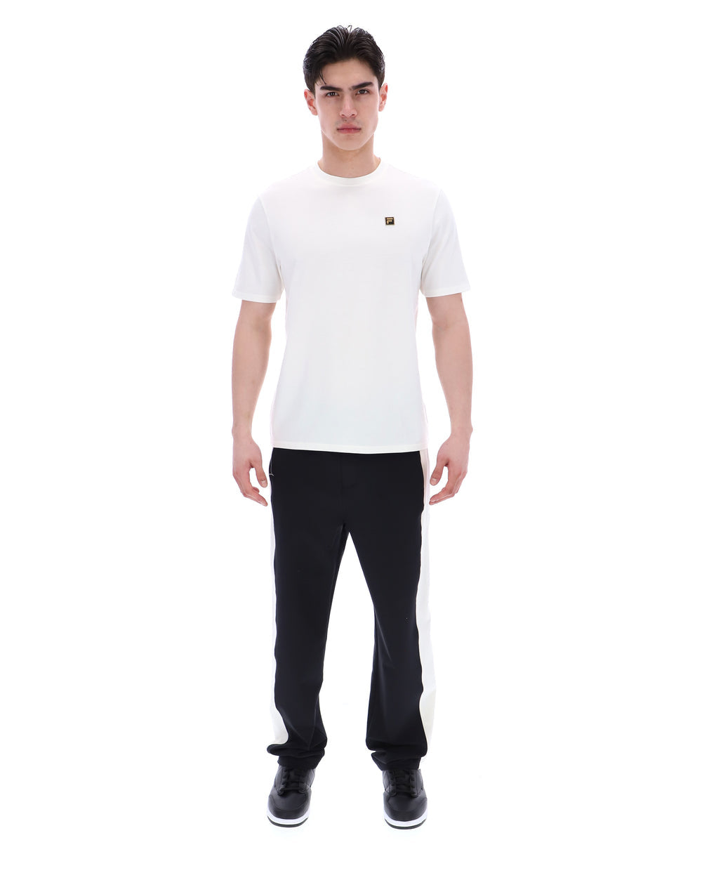 FILA  YAXLEY 5 PREMIUM T-SHIRT WHITE DOWN