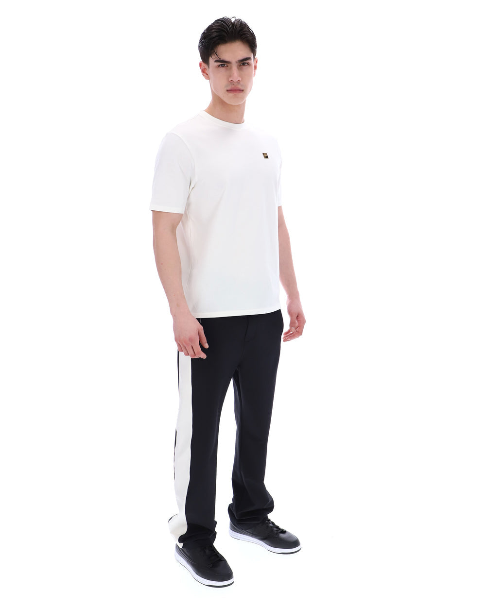 FILA  YAXLEY 5 PREMIUM T-SHIRT WHITE DOWN