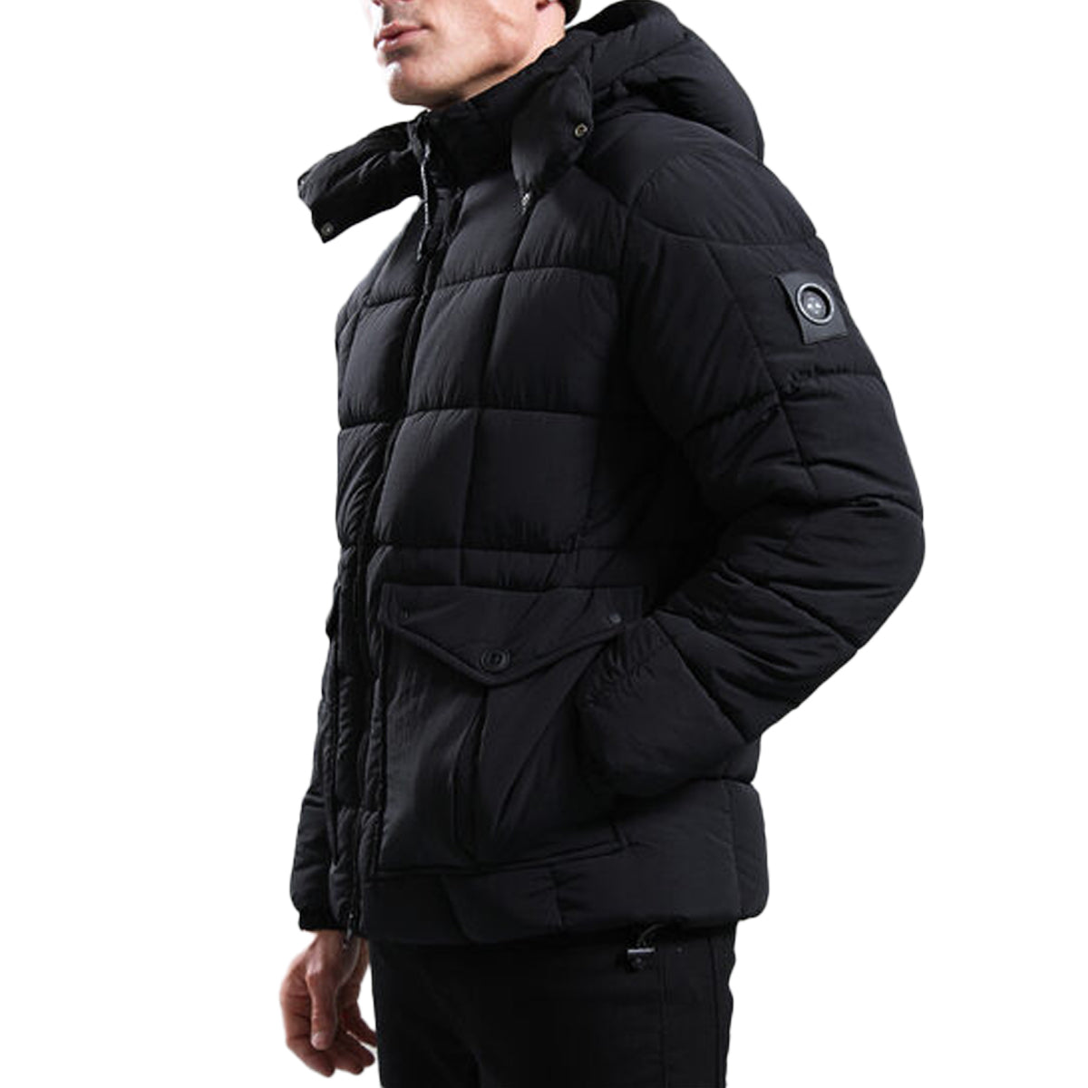 MARSHALL ARTIST YUKKON BUBBLE BLACK JACKET