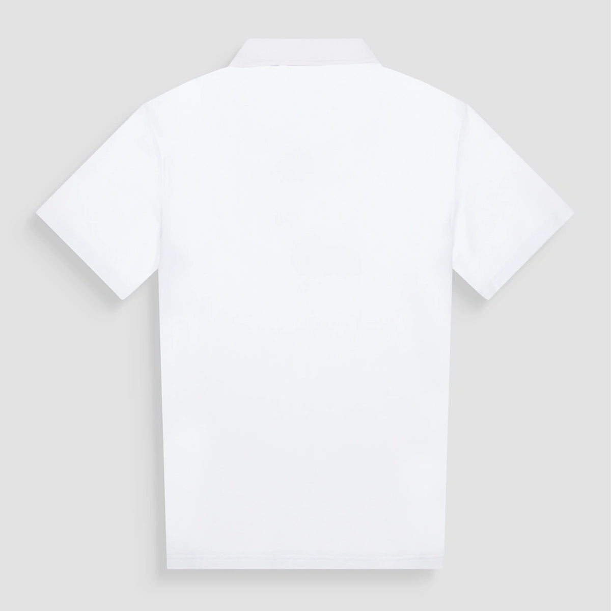 ANTONY MORATO ZIP COLLAR WHITE POLO MMKS02510