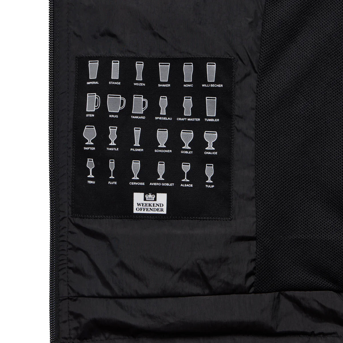 Weekend Offender Technician Jacket Black