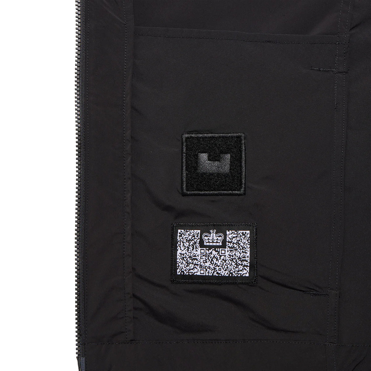 Weekend Offender Southbank Technical  Overshirt Jacket Black