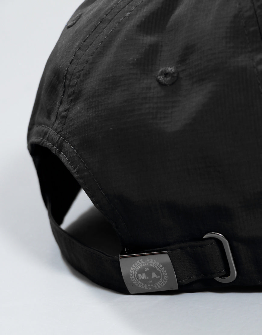 MARSHALL ARTIST SIREN NYLON RIPSTOP CAP BLACK