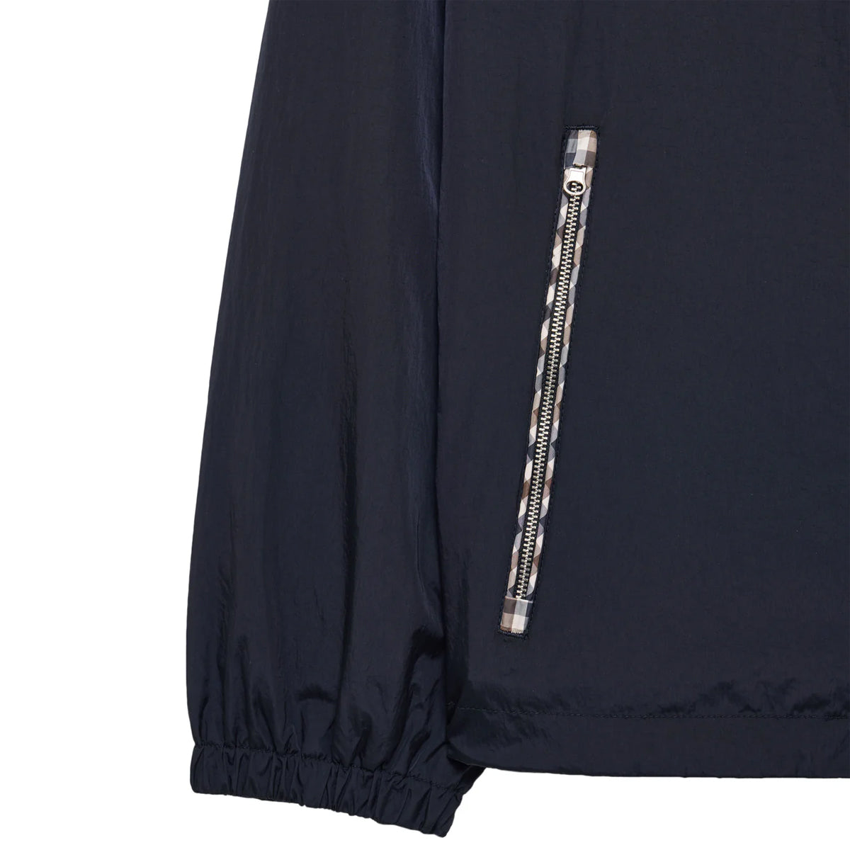 Weekend Offender Campania Check Jacket Navy