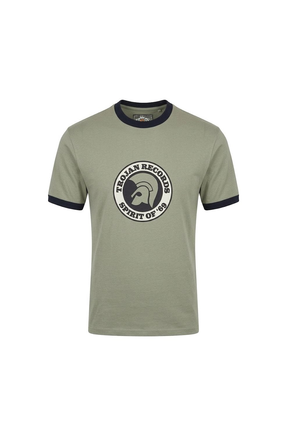 TROJAN SPIRIT OF '69 LOGO T-SHIRT TC1006 GREY