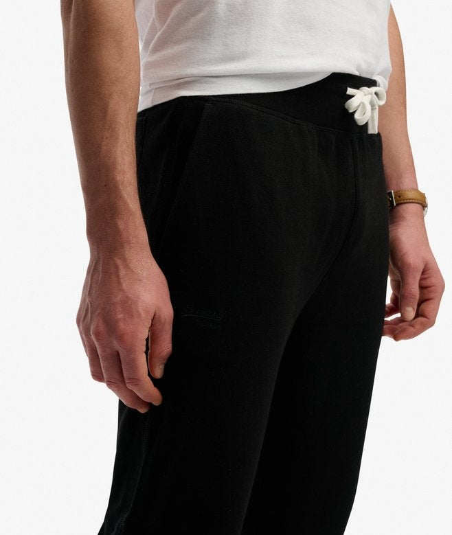 SUPERDRY ESSENTIAL LOGO JOGGERS BLACK 02A
