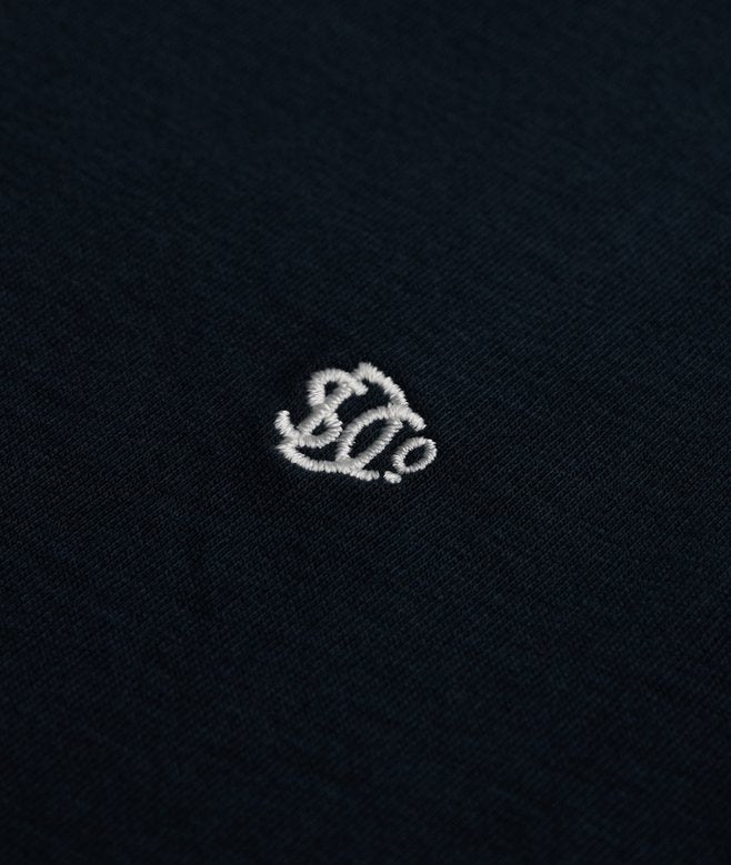SUPERDRY ESSENTIAL SDCO LOGO EMB T-SHIRT ECLIPSE NAVY PLN
