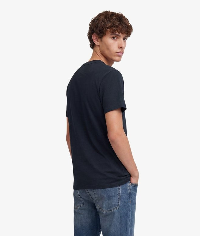 SUPERDRY ESSENTIAL SDCO LOGO EMB T-SHIRT ECLIPSE NAVY PLN