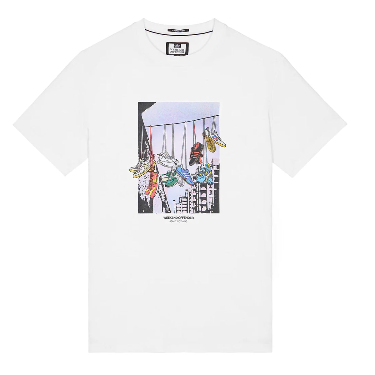 Weekend Offender Turf Wars T-Shirt White