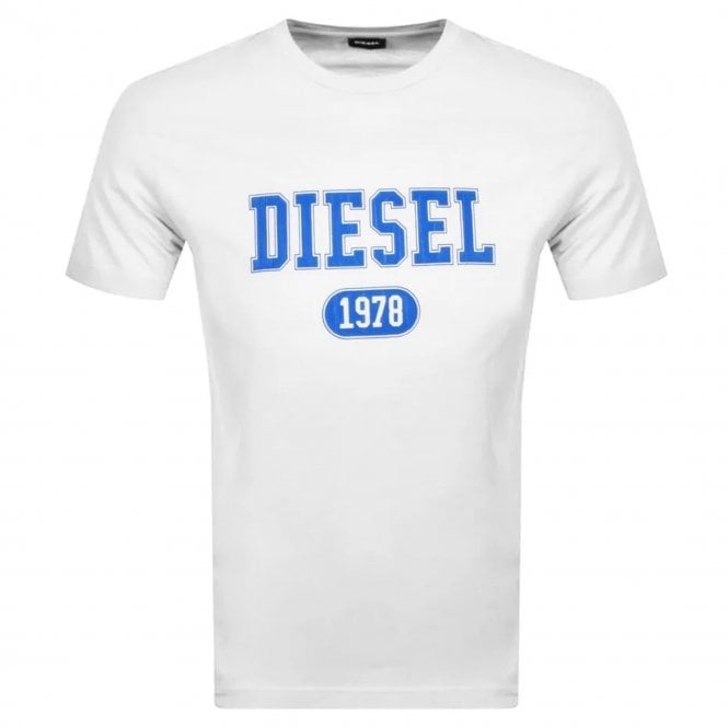 DIESEL T-DIEGOR-L1, Lead Men's T-shirt